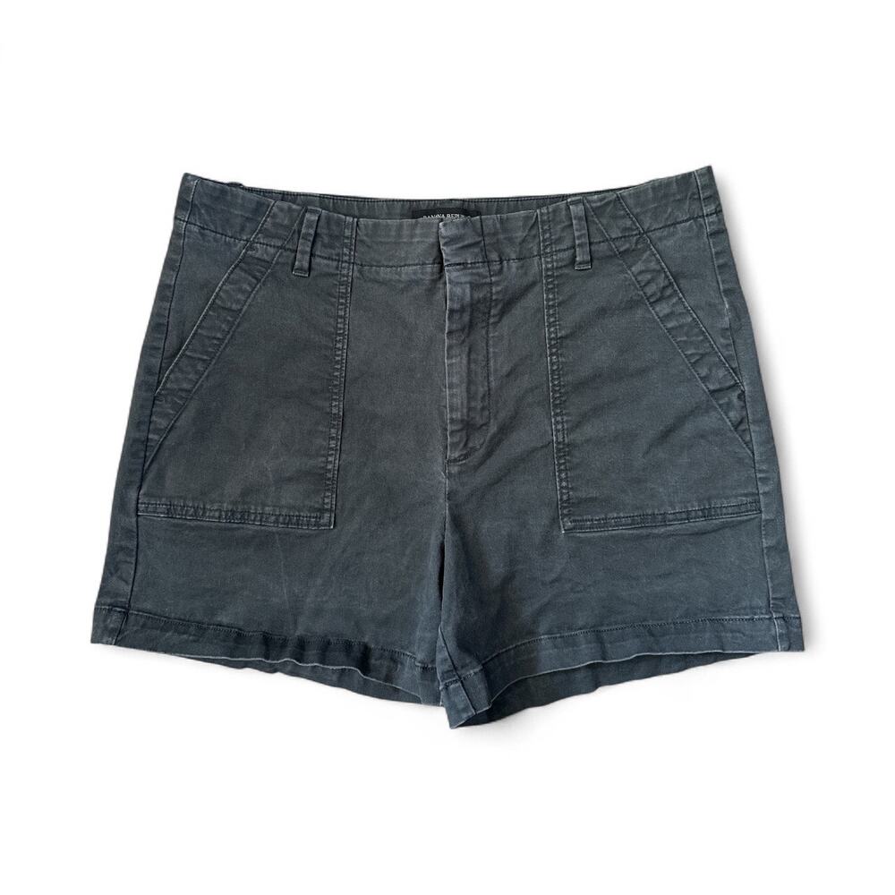 Banana Republic Authentic Chino Shorts Charcoal Grey Size 12